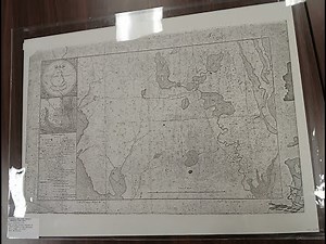 Map of the Battle of Okeechobee