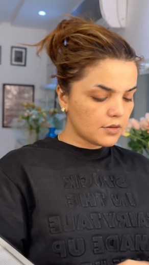 What an Absolute Regular Day 🥀 #hair & #makeup @sumbul_color_bar 🥀 | Sumbul Color Bar