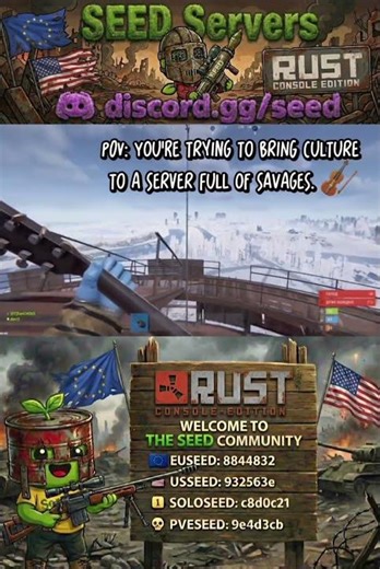 ​BEST Guitar Player in Rust? 🎸#pov #shorts #viral #rustconsole #rust