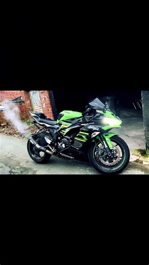 Kawasaki ZX636 Cold Start: Pure Exhaust Sounds