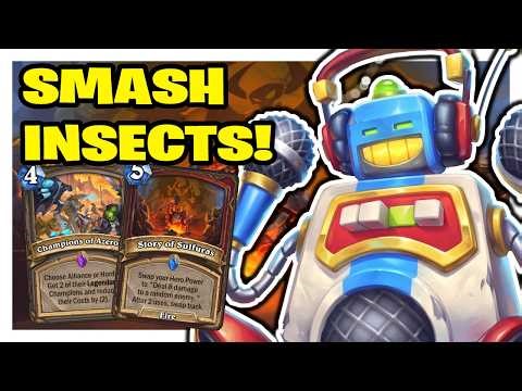 Play Sulfuras Warrior For INSANE Damage! Hearthstone Warrior Deck