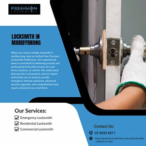Expert Locksmith in Maribyrnong – Precision Locksmiths Melbourne Provides Trusted Security Solutions