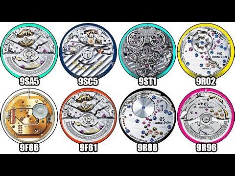 Every GRAND SEIKO Movement Family Explained in Detail