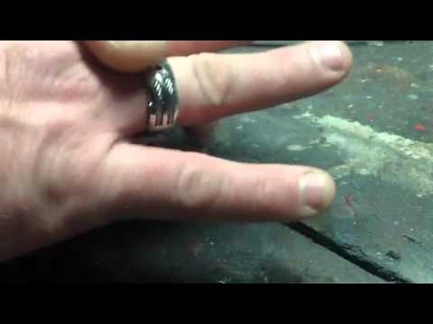 Resizing a ring (smaller) in about a minute for free!