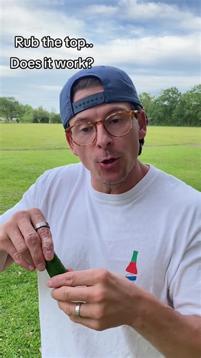 Growing up, they always said if a cucumber is bitter, cut the top and rub it till the white foam comes out. South Louisiana remedies. #Louisiana #Cajun #SouthernTraditions #FoodFacts #LeDouxitt