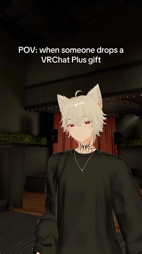Xuno on Instagram: "I NEED IT!! 😂 Every time I’m in VRChat and someone drops a VRChat Plus gift, I immediately run over to grab it so I don’t miss it. #vrchat #vrchatfunny #vrchatmemes #vrchatcommunity #vrc"