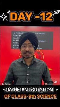 DAY -12 Important question of class -12 science