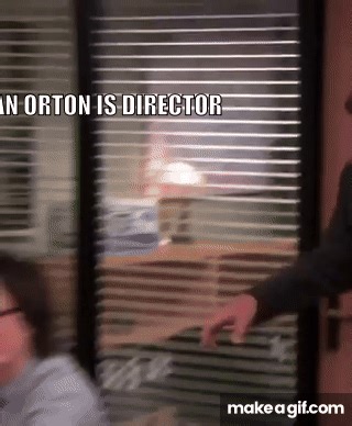 dwight becomes the manager of dunder mifflin on Make a GIF