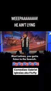 1.1M views · 44K reactions | Puerto Ricans | comedian: @fluffyguy #latinos #standupcomedy | Latinos 4 The World | Facebook