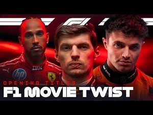 2025 F1 Opening Titles With A Hans Zimmer Twist | F1 The Movie Soundtrack Version