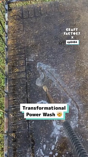 124K views · 131 reactions | Insane power washing transformation 勞 | Craft Factory | Facebook