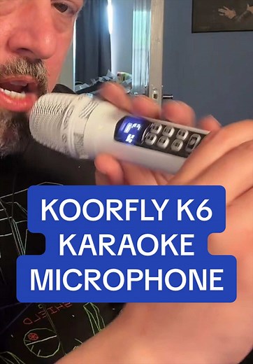 Koorfly K6 Karaoke Microphone