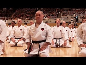 🥋LIVE SANCHIN KATA by Worlds GREATEST KARATE MASTERS @ OKINAWA TRADITIONAL KARATE CEREMONY 2019