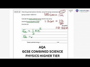 AQA GCSE Combined Science Physics Higher Tier | Unit Conversion Explained Step by Step