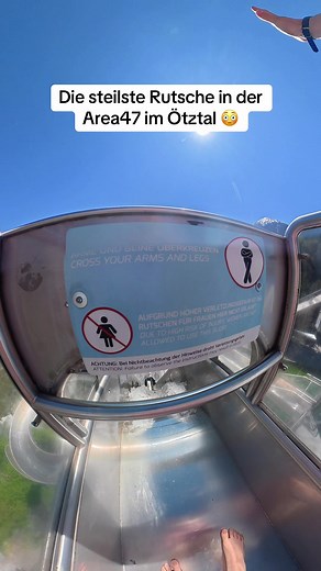 AREA 47 Wasserpark Tirol: Deutschlands steilste Rutsche?