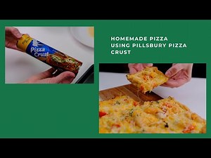 How to make Pizza using Pillsbury Pizza Crust