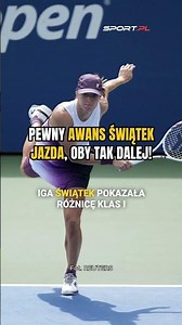 Iga Świątek w kolejnej rundzie US Open 💪 Ten mecz pokazał różnicę klas