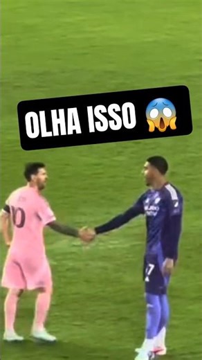 CRIA DO FLAMENGO MARCA MESSI E REALIZA SONHO! 😳 🔴⚫ #shorts