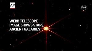 Webb Telescope image shows stars, ancient galaxies