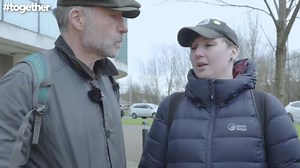 BREAKING: Harry Miller (FairCop) confronting Northumbria Police w/ Linzi Smith Chief Constable deciding not to hold up sign Linzi was subjected to terrifying police investigation & banned from Newcastle United F.C. for her belief sex is biological & unchangeable | Together Declaration