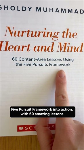Put the Five Pursuits Framework into action with this Scholastic book by Dr. Gholdy Muhammad!