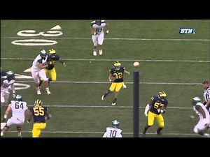 2012 Michigan football highlights v. MSU
