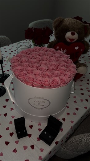 My man. my man. my man. 💗 #valentinesday #fyp #flowers