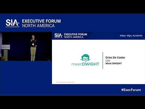 SIA Executive Forum 2026 - Innovation Lab - 2 Minute meet DWIGHT Pitch