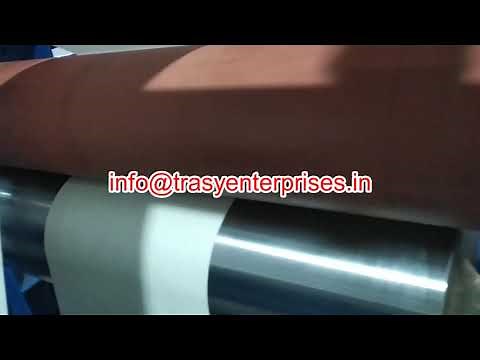 Transdermal Patch making with Hot Melt Coating machine