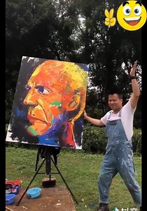 686K views · 141 reactions | He is a painting genius ...