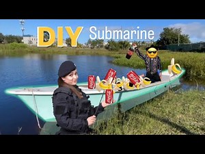 Homemade Submarine build / DIY Spy Sub