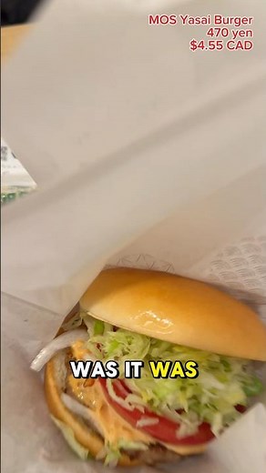 Trying MOS Burger in Japan! Japanese Fast Food Experience & Hokkaido Corn Soup