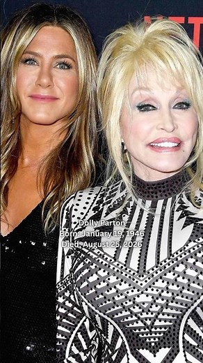 Dolly Parton & Jennifer Aniston Had A Great Friendship❤️#dollyparton #jenniferaniston #fy #shorts