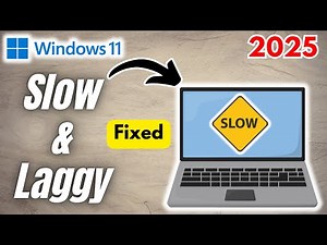 How to Fix Pc being Slow and Laggy Windows 11 | Full Guide