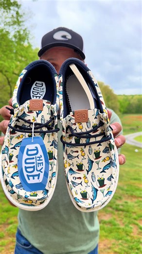 HEYDUDE Wally Island Time Shoes Lightweight Summer Casual Slip On Comfort Shoes ⸻ Description: These HEYDUDE Wally Island Time shoes are built for laid-back days, whether you’re on the boat, at the lake, or just kicking back outside. Super lightweight, breathable, and easy slip-on design makes them perfect for summer. The island-themed print gives off that fishing and beach vibe while still being comfortable enough to wear all day long. ⸻ Keywords: HeyDude shoes Wally Island Time summer casual s