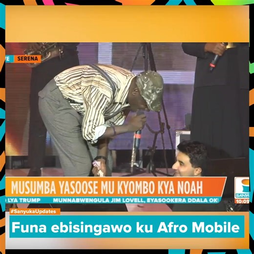 Sanyuka TV - Pastor Bugembe takes the stage live for Day 2...