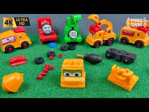 ASMR | Building a Cement Mixer Truck | Satisfying Toy Assembly 4K HDR, No Talking