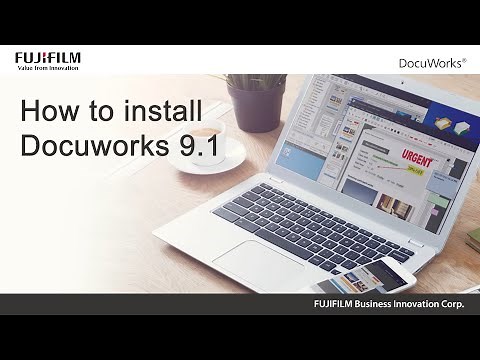 How to install DocuWorks 9.1