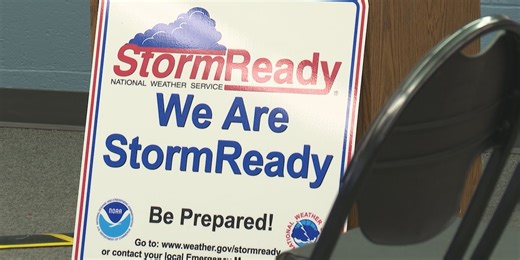 Stevens Point receives StormReady sign from National Weather Service