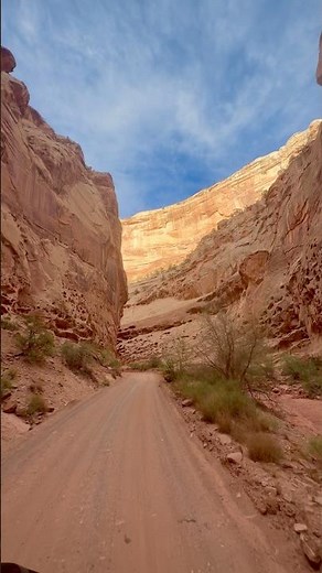 Driving Through Capitol Reef’s Epic Red Rock Cliffs! 🌄 | Scenic Backroad Adventure