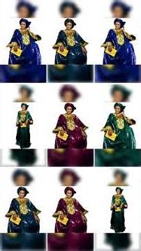 African Long Dress – Elegant Bazin Embroidery Design