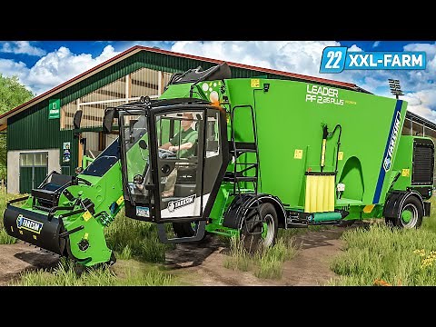 LS22 XXL Farm #50: Großer FUTTERMISCHWAGEN für die Kühe | FARMING SIMULATOR 22