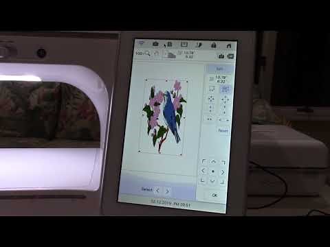 Luminaire Basic Embroidery Settings