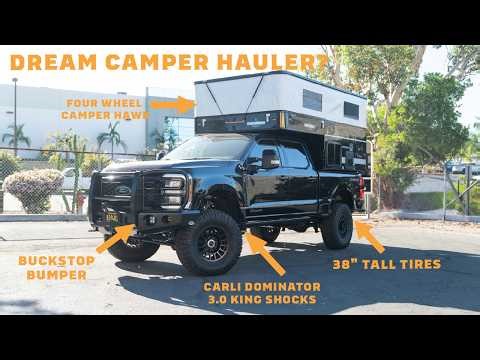 Ford Super Duty Overland Build | Carli Dominator + Four Wheel Camper