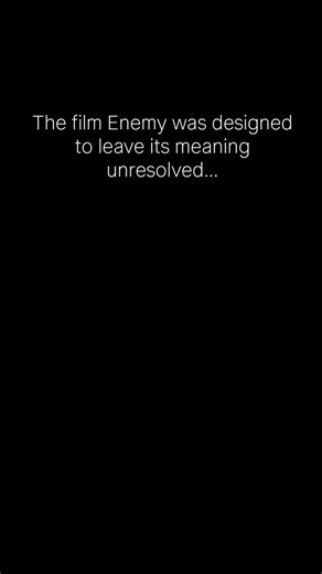 Movies and Memes on Instagram: "Enemy (2013) Enemy is a surreal, mind-bending film that explores themes of identity, subconscious desires, and the fear of commitment. It is loosely based on the novel The Double by José Saramago. the movie is indeed the 2013 psychological thriller Enemy, directed by Denis Villeneuve and starring Jake Gyllenhaal. The Discovery: Adam Bell (Jake Gyllenhaal) is a mild-mannered, somber history professor living a monotonous life in Toronto. While watching a movie recom