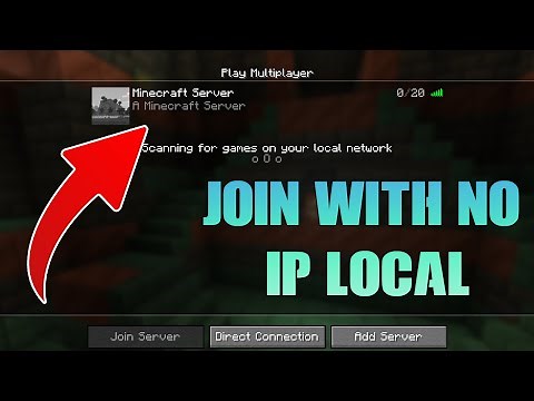 How To Join Your Minecraft Server Without IP Address!!