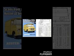 Austin Morris LD Van 1958 full resto