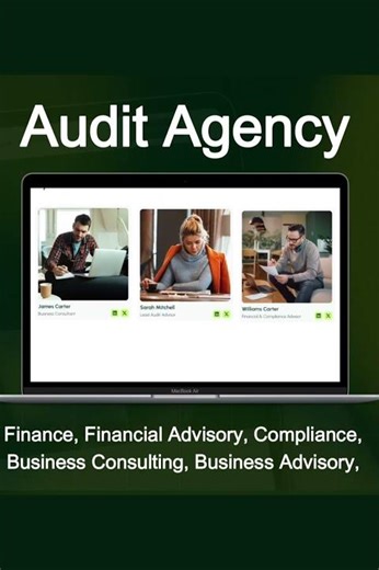 Finor – Finance, Audit & Accounting Business Consulting Website. #uiux #webdesign #web