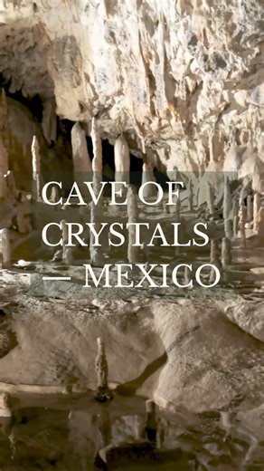 Massive crystals formed inside Mexico’s Cave of Crystals. Nature builds on an unbelievable scale.