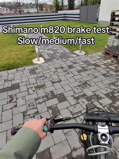 Shimano Saint M820 Brake Performance Test